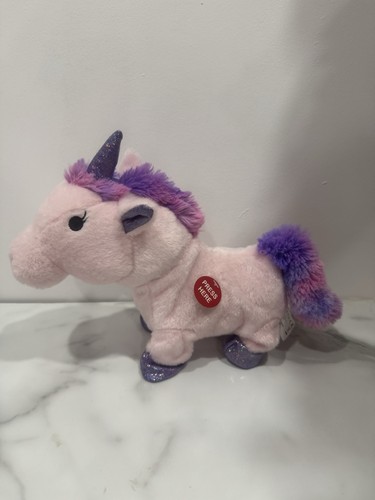 Pink soft unicorn walks - pink,