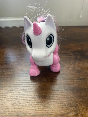 Walking unicorn toy - toy, lights