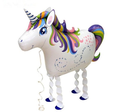 Unicorn balloon walking pet - balloon,