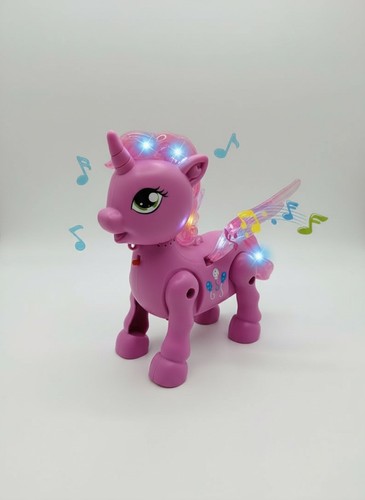 Electric unicorn with wings - with,