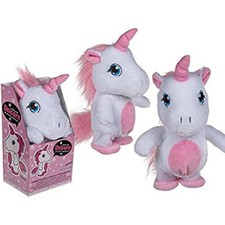 PLUSH WALKING UNICORN VOICE
