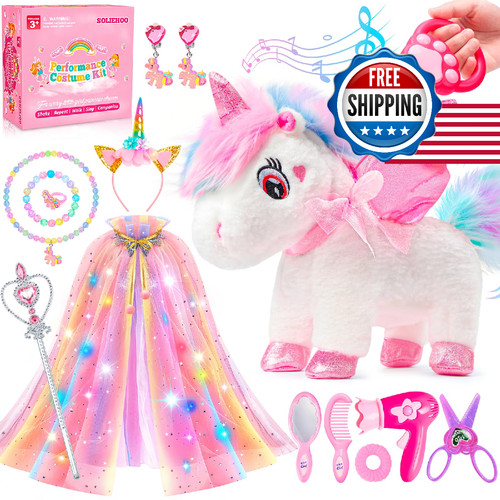 Soliehoo unicorn toy - unicorn, for