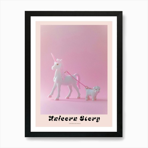 Toy pastel unicorn walking - pastel,